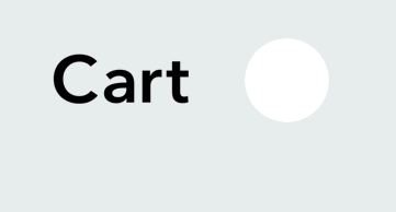 Cart UI animation