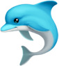 dolphin emoji